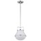 Nuvo Valdora 1-Light Pendant 10 in. Polished Nickel White Opal Glass 60/7872 - alternate 1
